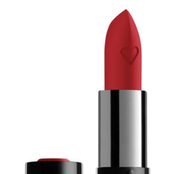 NYX Satin Lipstick in Red Haute and Smooth Whip Lip Balm in Cherry Creme Duo - Picture 2 of 9